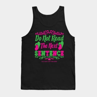 You Just Lost The Game Meme Tank Top